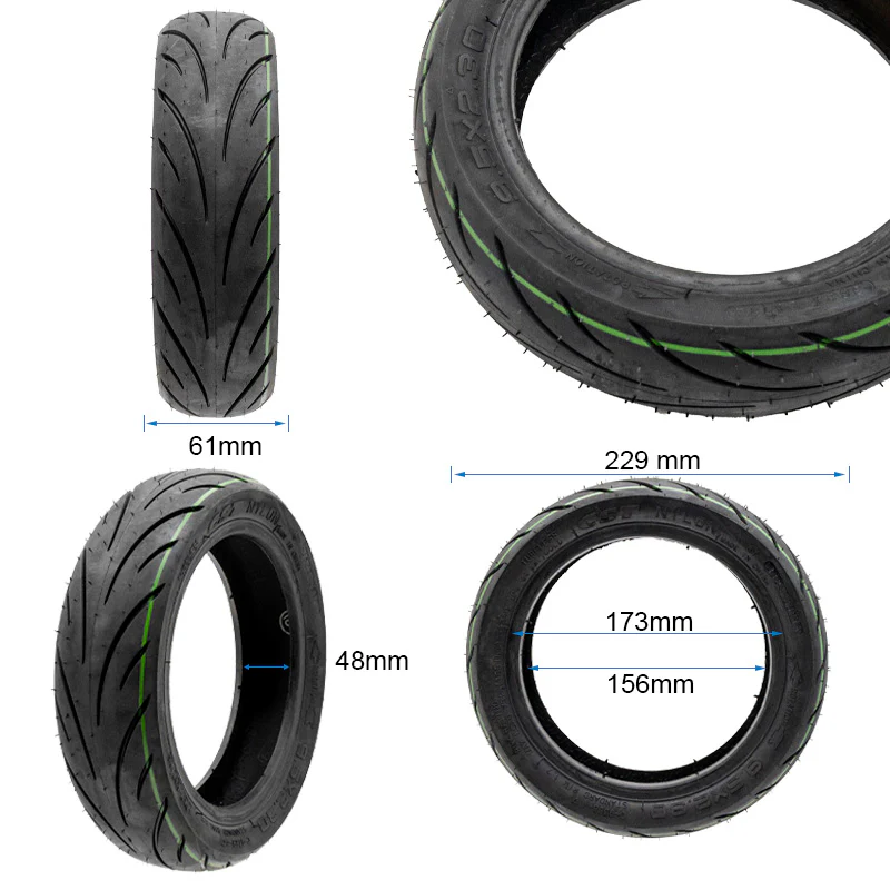 NIU KQi Air Tubeless Reifen 9.5x2.3 – Bild 2