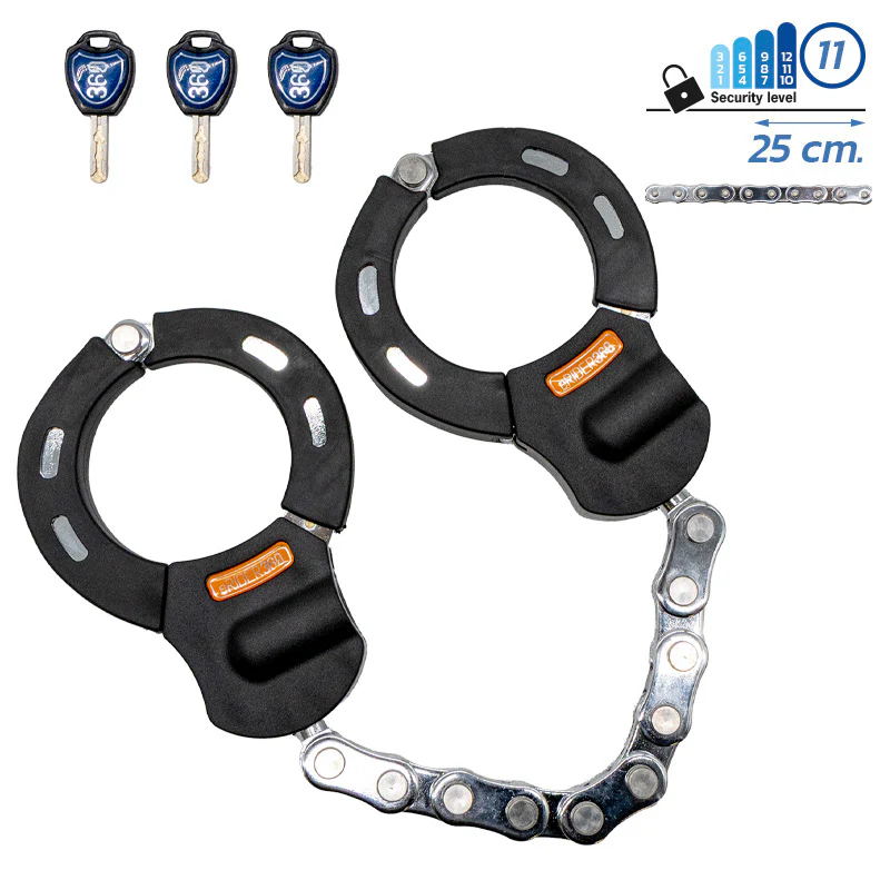 EW-LK31 Handschellenschloss – Maximaler Diebstahlschutz für E-Scooter & E-Bikes