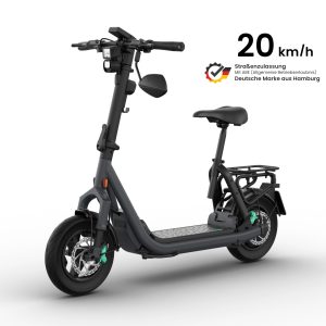 Egret GTc E-Scooter mit Sitz kaufen | 100 km Reichweite & Vollfederung